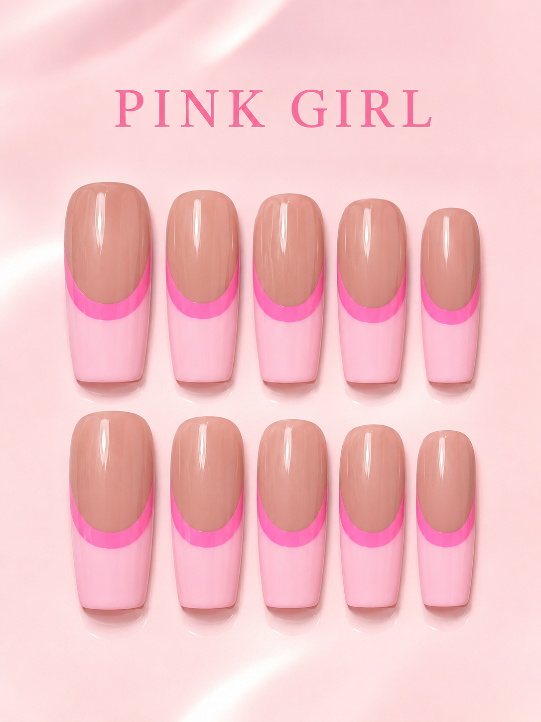 Pop French Press-On Nails